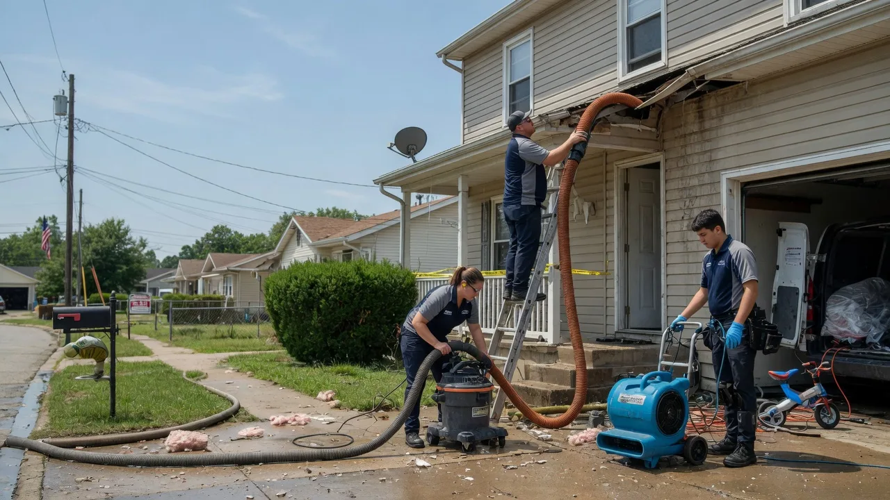 Water Damage Restoration in Bristow, OK near me